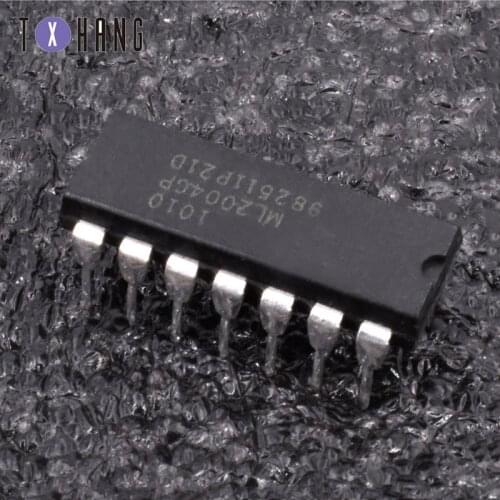 1/5PCS IC ML2004CP DIP-14 ML2004 Logarithmic Gain/Attenuator MICRO-LINEAR US diy electronics