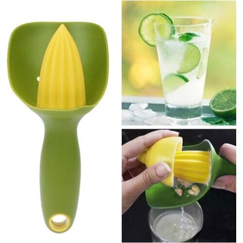 1Piece Orange Lemon Juice Squeezer Tool Fruit Plastic Manual Citrus Juicer Press Tool Portable Manual Juicer Kitchen Accessory