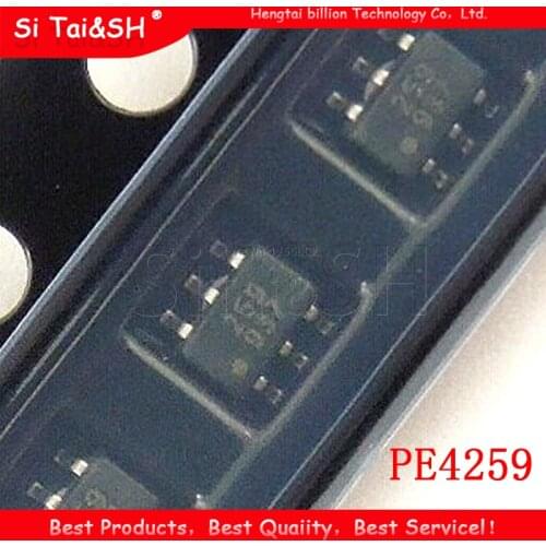 5PCS PE4259 SC70-6 PE4259 SOT23 SOT-363 antenna selection RF switch New Original