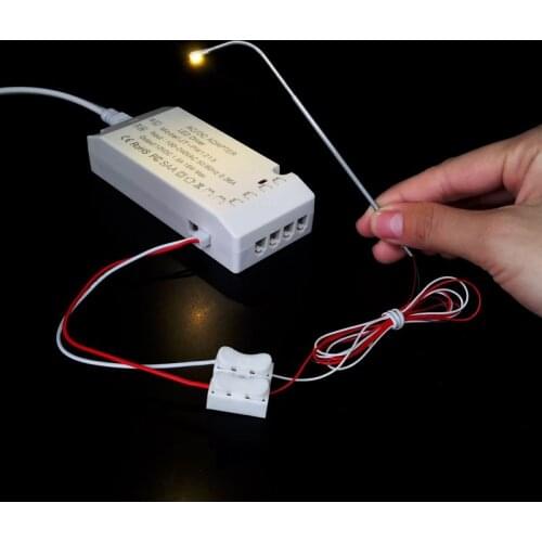 12V AC/DC Adapter / Power supply with 6 ports output 12V DC 1500mA 18W/Railway Layout/Railroad Layout/Train Layout