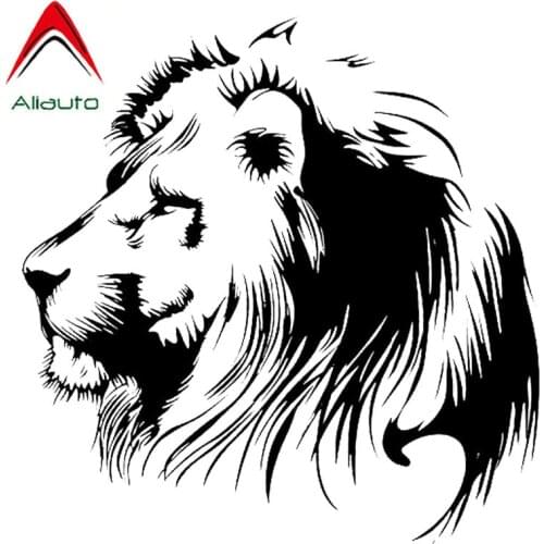 Aliauto Personality Animal Car Sticker Meditation Lion Automobiles Motorcycle Styling Vinyl Decal Waterproof,19cm*18cm