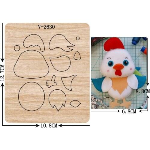 New chick wooden dies cutting dies for scrapbooking Multiple sizes V-2630