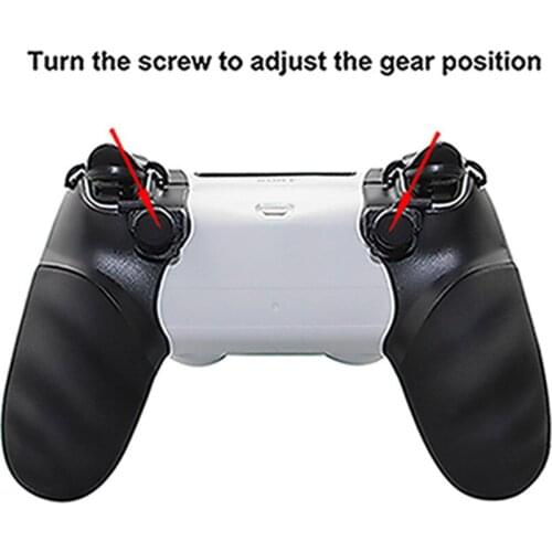 For PS4 Hand Grip Cover Left & Right Trigger Stop and Grip Case for Sony PS4 Controller Gamepad Handle Cover Game Accessories