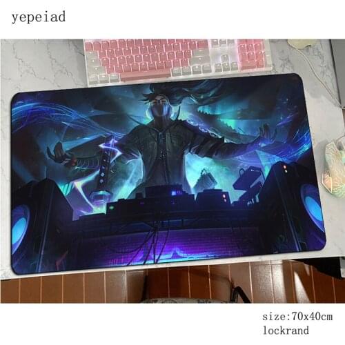 Yasuo mousepad gamer Birthday 70x40cm gaming mouse pad large Indie Pop notebook pc accessories laptop padmouse ergonomic mat