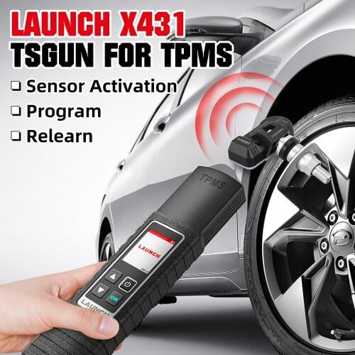 LAUNCH X431 TSGUN TPMS Tire pressure Diagnostic Tools Activate 315MHz/433MHz TPMS Sensor Programming Learning for X431 V/V+/PRO3