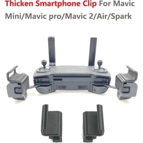 Remote control Handle Bracket Smartphone Clip Holder for Dji mavic pro/ Air/Spark/Mavic 2/ Mavic mini Drone Accessories