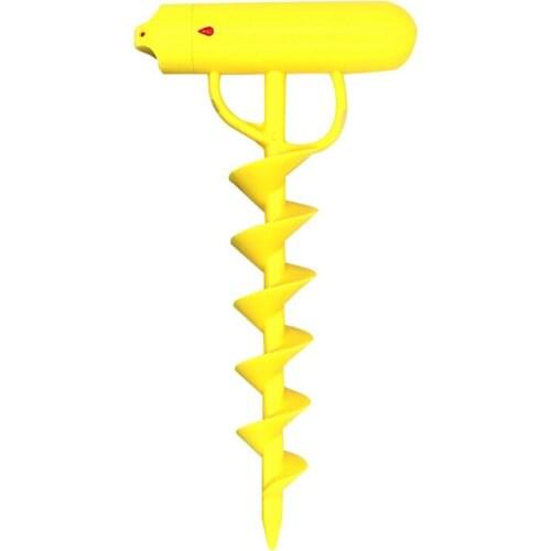 Legendog 1pc Puppy Yard Stake Plastic Portable Fixed Pet Stake Dog Tie Out Stake For Outdoor For Pet Products