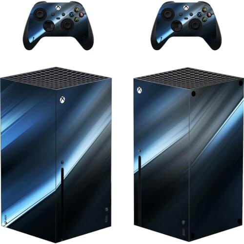 Matt Glossy Color Skin Sticker Decal Cover for Xbox Series X Console and 2 Controllers Xbox Series X Skin Sticker Vinyl