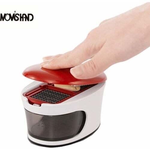 MOM'S HAND Garlic And Garlic Press