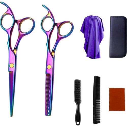 6 Inch Household Cutting Thinning Hair Cut Scissors Set