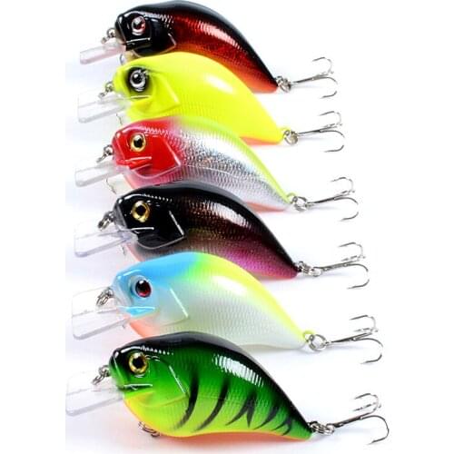 East Rain Painted Suspension Bait Freshwater Saltwater Fishing Lure 7.5cm 15.2g 3pcs SP Crank Artificial Hard Bait Free Shipping