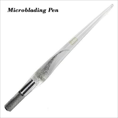Wholesale SHAPED Microblading Pen microblading embroidery pen eyebrow tattoo Manual Microblade Needle Holder - Lightweight