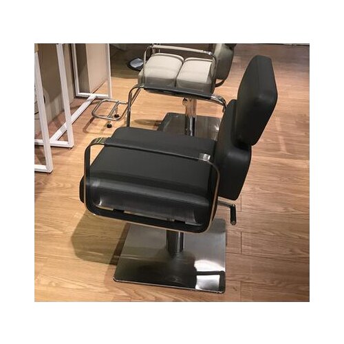 Hairdressing chairs for barbershops, multifunctional adjustable barber chairs for barbershops, retro-style solid wood chairs