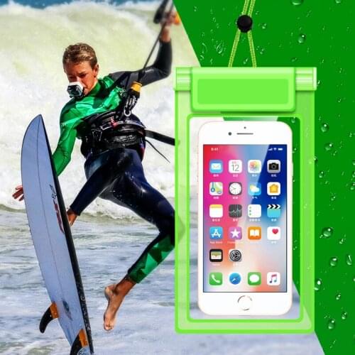 Underwater Waterproof Case 3-Fold Seal Swimming Bag Cover For xiaomi mi note 9 pro Water Proof Pouch Coque Floating Airbag Cases