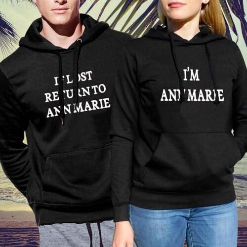 Casual Hoodies Pullover Couple Sweatshirt Korean If Lost Return To Ann Marie Womens Harajuku Valentine Day Hoodie Classic