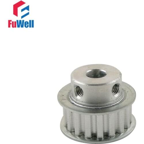 XL 14T Timing Pulley 5/6/6.35/7/8/10/12mm Bore Transmission Gear Pulley 11mm Width 14Teeth Aluminum Alloy Timing Belt Pulley
