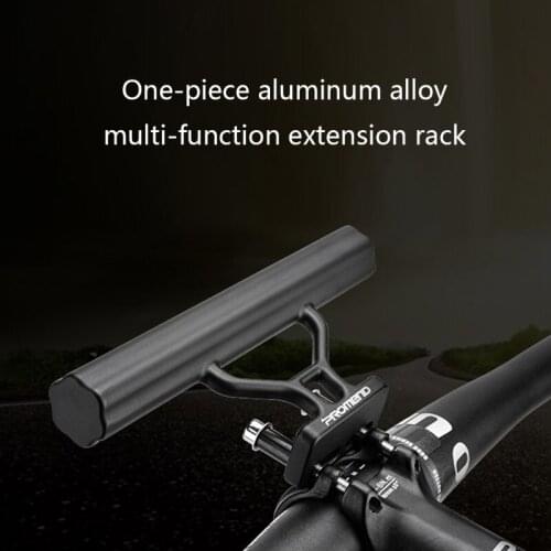 B36F Bicycle Handlebar Extension Mount Flashlight Holder Handle Bar Bicycle Cycling Accessories Phone Holder Extender