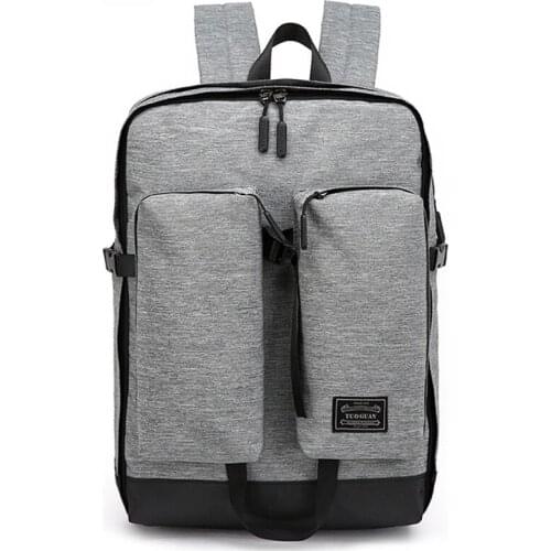 Cross-Border Versatile Casual Backpack Mens And Womens Universal School Bag Shoulder Backpack Fashion Simple City Outdoor Trav