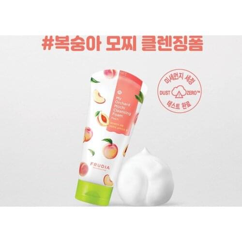 Soothes and eliminates impurities protects the skin moisture barrier skin care Korean cosmetics face Peach Cleansing Foam-Frudia