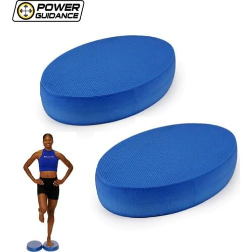 POWER GUIDANCE 2PCS Balance Pad New Stability Balance Trainer - for Yoga Elite Exercise Training Non Slip Exercise Posture Soft