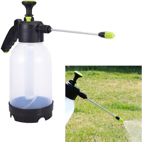 2L Car Cleaning Water Spray Pressure Sprayer Bottle Multi-Purpose Sprayer Garden Hand Pressed Watering Pot for Household Plant