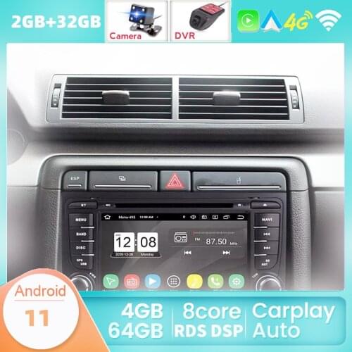 PX5 Car Radio 2 DIN Android 11 Autoradio For Audi A4 B6 B7 S4 B7 B6 RS4 B7 SEAT Exeo 2DIN Car Stereo Multimedia Navigation Audio