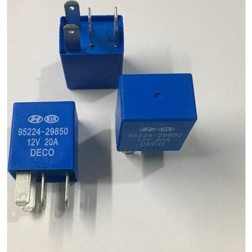 Car violet relay Automotive Relays DC 12V 4Pin 20A OMRON Automotive power relay