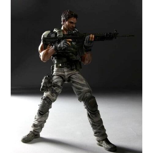 Biohazard Character Chris Redfield Articulated Action Figure Toys