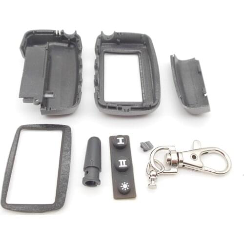Wholesale A9 Case Keychain for 2 way Car alarm System LCD Remote Control Key Fob Chain Starline A9 A6 A8 A4