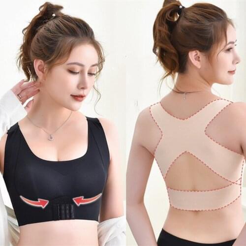 Traceless bra upper support adjusted underwear gathering closing breast anti-drooping rectifying styling anti-drooping bra