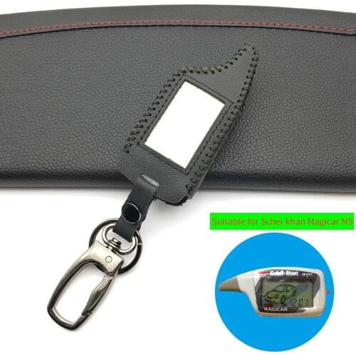 M5 Keychain Case for Russian Scher-Khan Magicar 5 2-Way Car Alarm LCD Remote Control /Scher Khan M5 M902F/M903F Key Fob
