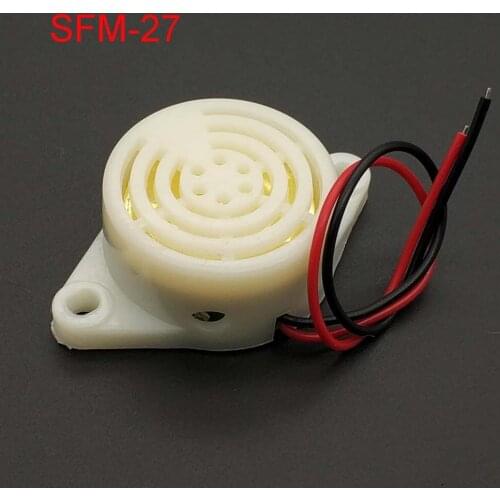 95DB Alarm High-decibel 3-24V 12V Electronic Buzzer Beep Alarm Continuous Beep For Uno SFM-27