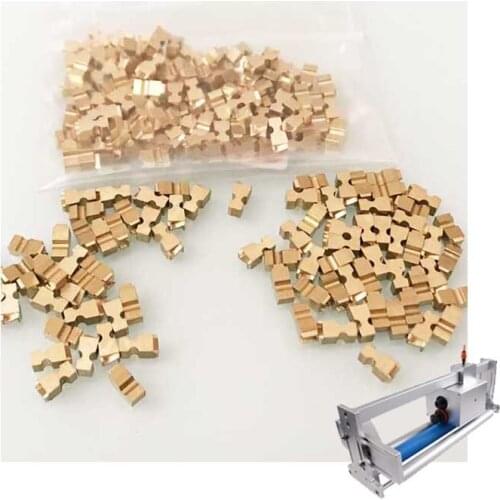 Foil stamp letter for MY380 coding machine(0-9 each one 6pcs,EXPLOTMFG each one 2pcs, symbols 6pcs)