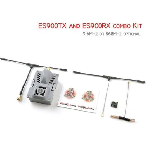 Happymodel ExpressLRS ES900TX ES900RX Long Range Module 915 / 868Mhz For Radiomaster TX16S Jumper T12 T18 Long Range FPV
