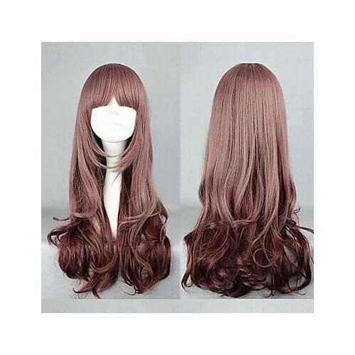 My Little Girl Taro Milk Gradient Color 60cm Sweet Lolita Wig