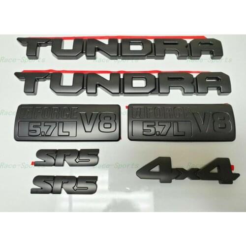 BLACKOUT EMBLEMS OVERLAY KIT Fit For 2014-2020 SR5 PT948-34181-02