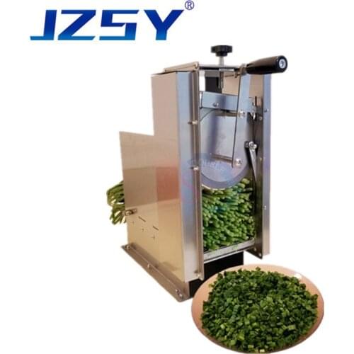 Commercial stainless steel automatic feeding manual onion vegetable cutting machine/hand fruit leek kitchen cutter utensil