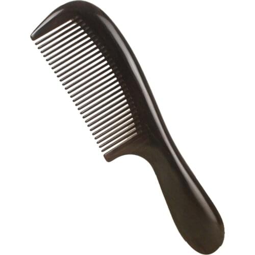 Handmade Wooden Hair Combs with Wide/Fine Tooth Anti-Static Natural Hair Detangler Wooden Comb for Women Men Massage Tools EK