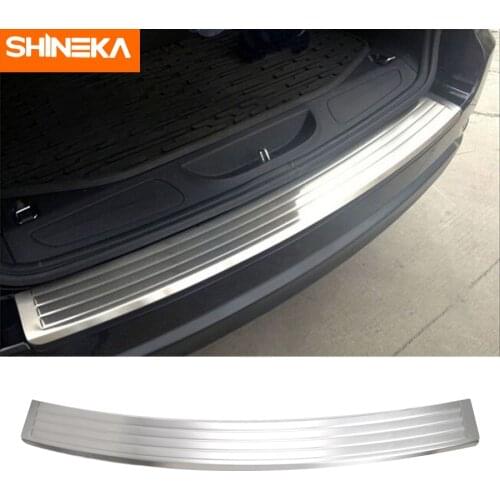 SHINEKA Bumpers For Jeep Grand Cherokee 2011-2016 2014 Tail Rear Bumper Cover Protector Door Sill Scuff Plate For Grand Cherokee