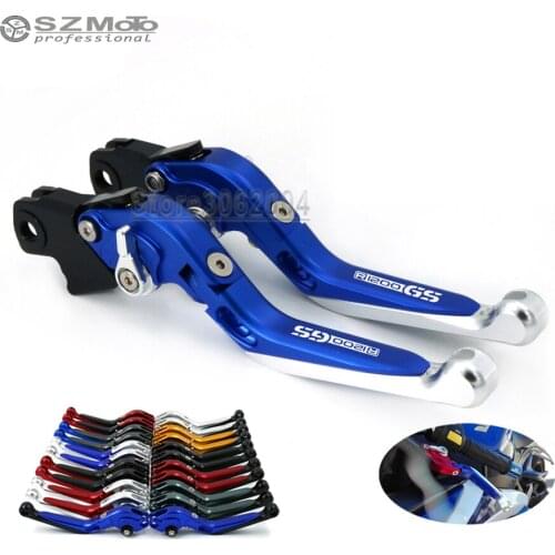 For BMW R1200GS 04-12 R1200 GS ADVENTURE 06-13 luminum Folding Extendable Adjustable Brakes Clutch Levers Motorcycle Accessories