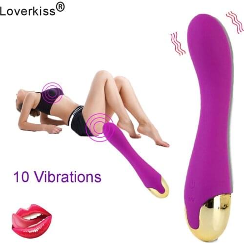 Clitoris Stimulator Big Dildo Vibrator Sex Toys for Women AV Wand Massage Stick G-spot Vibrator Anal Female Masturbators Erotic