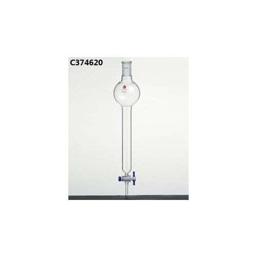 Synthware,Column, Chromatography with reservior, Column O.D :46mm, Column I.D.:40mm, Effective Length:203mm