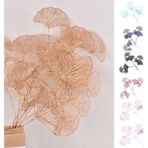 Fan Leaf Simulation Plants Decoration Home Christmas Wedding Decor Balcony Living Room Desk Decor