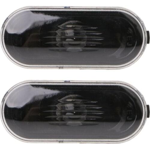 YAM 1Pair of Left Right New Black Side Marker Lights Lamp NO Bulbs for VW/Volkswagen/Passat / Golf / Jetta dropshipping