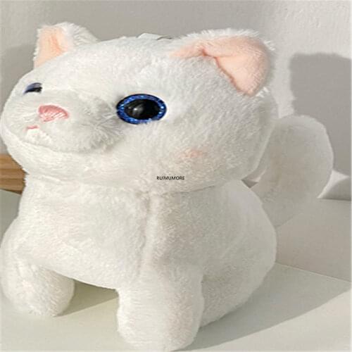 2Designs - Cat 7CM , 3CM Cotton Stuffed Animal , Kids Party Small Keychain Toy Pendant Gift Plush Doll