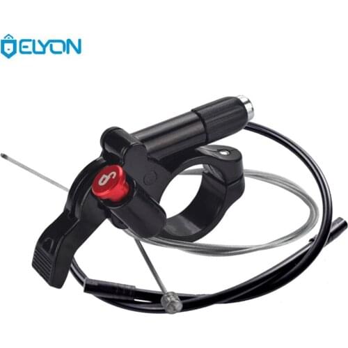 Aluminum Alloy Shock-absorbing Bike Fork Wire Controller MTB Bicycle Suspension Fork Remote Lockout Line Control Lever Switch