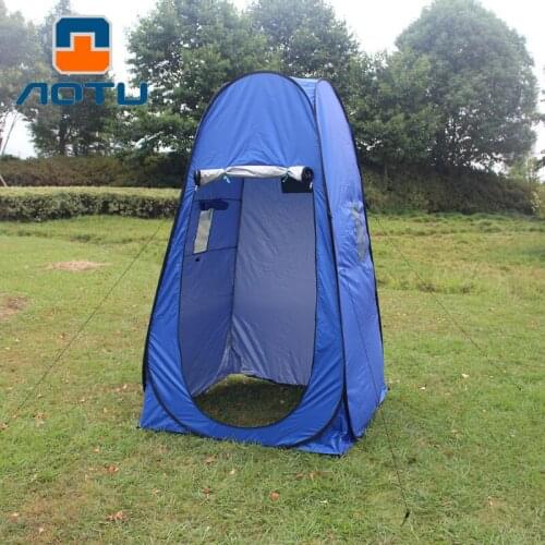 New Outdoor Automatic Camping Tent Outdoor Movable Toilet Dressing Changing Shower Fishing Tent Waterproof Sun-proof Gazebo