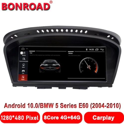 8.8"4G Ram 128GRom Android 10 Car Multimedia player for BMW 5 Series E60/E61/E63/E64/E90/E9/E92/CCC/CIC Radio GPS CarPlay 4G LTE