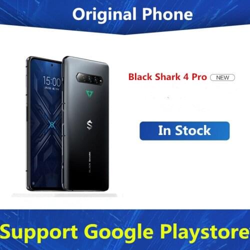 DHL Fast Delivery Black Shark 4 Pro 5G Cell Phone 6.67" AMOLED 144HZ 16GB RAM 512GB ROM 64.0MP 120W Charger Snapdragon 888