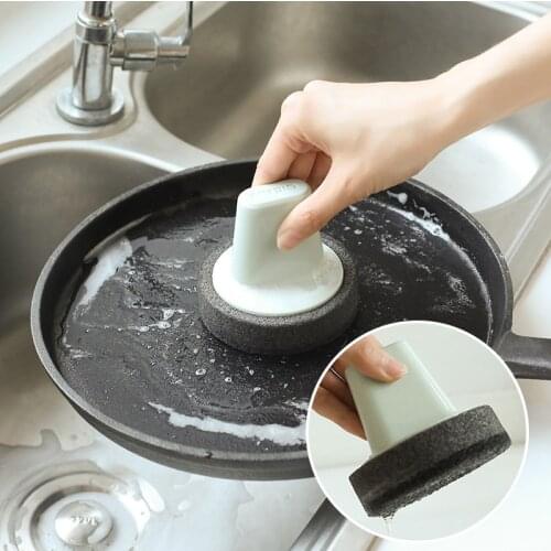 Kitchen stove sponge cleaning sponge cleaning brush household bath brush strong decontamination Brush Kitchen Tools